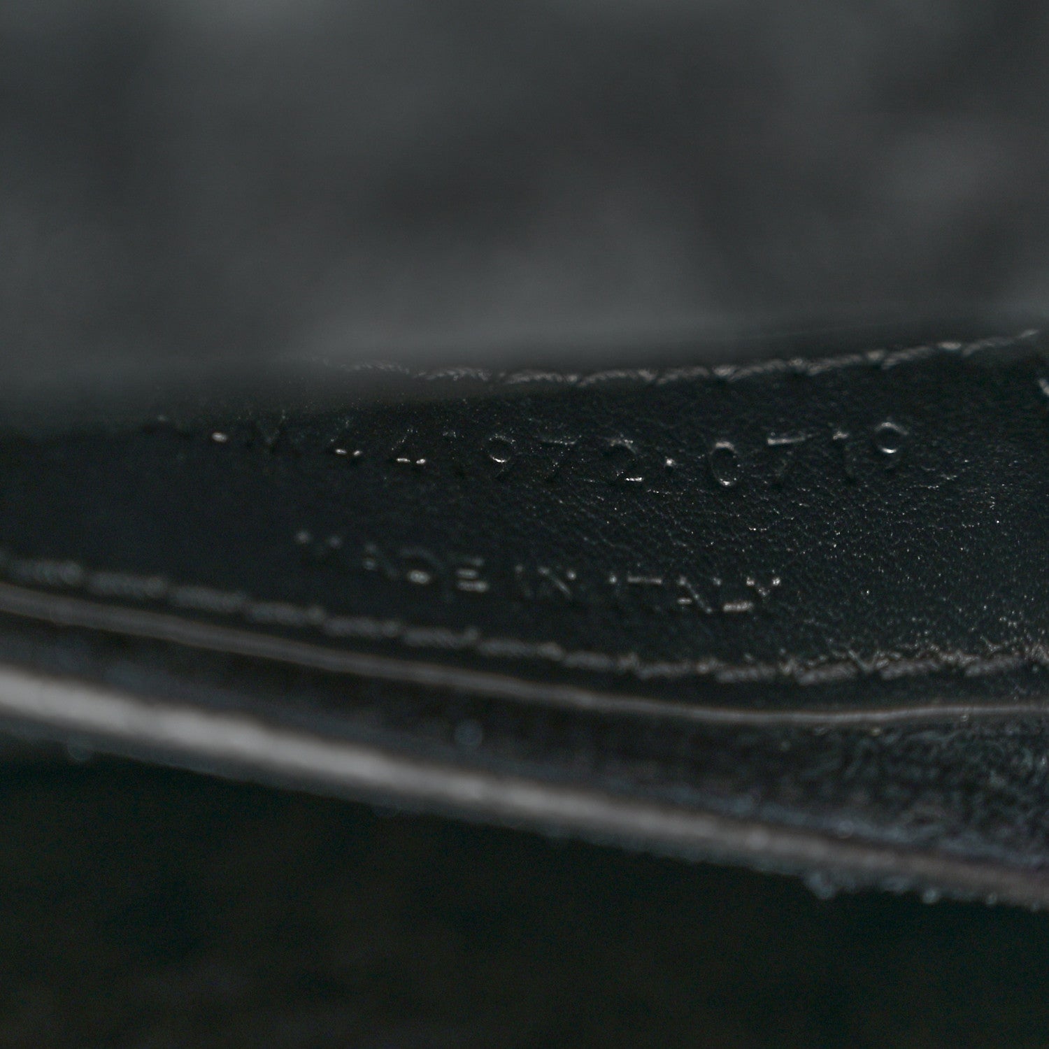 Saint Laurent Calfskin Snakeskin Small Monogram Sunset Silver 7 of 14