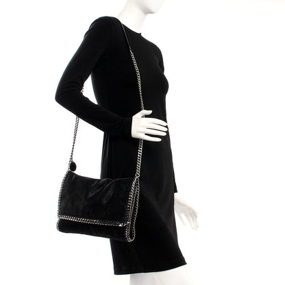 Stella McCartney Shaggy Deer Falabella Messenger Black 2 of 7