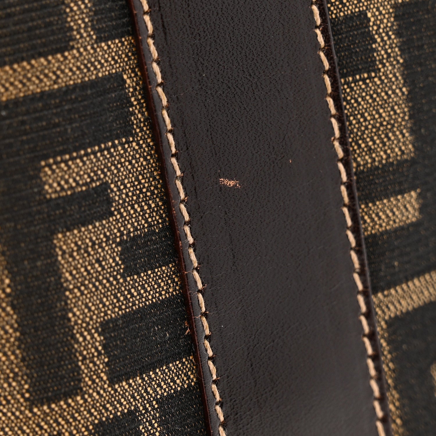 Fendi Zucca Large Cosmetic Bag Tobacco 7 of 10