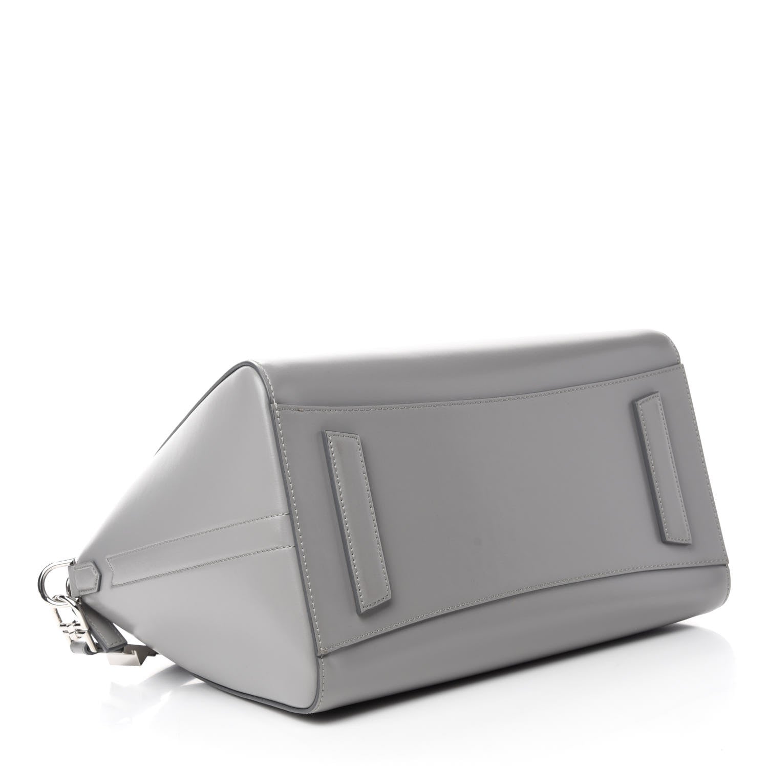 Givenchy Shiny Lord Calfskin Medium Antigona Pearl Grey 4 of 10