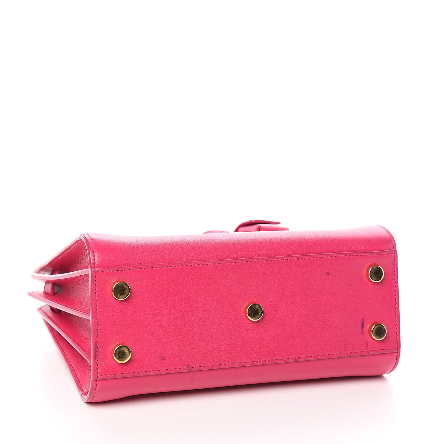 Calfskin Nano Sac De Jour Lipstick Fuchsia
