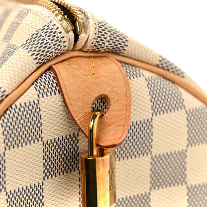 Louis Vuitton Damier Azur Speedy 30 12 of 14