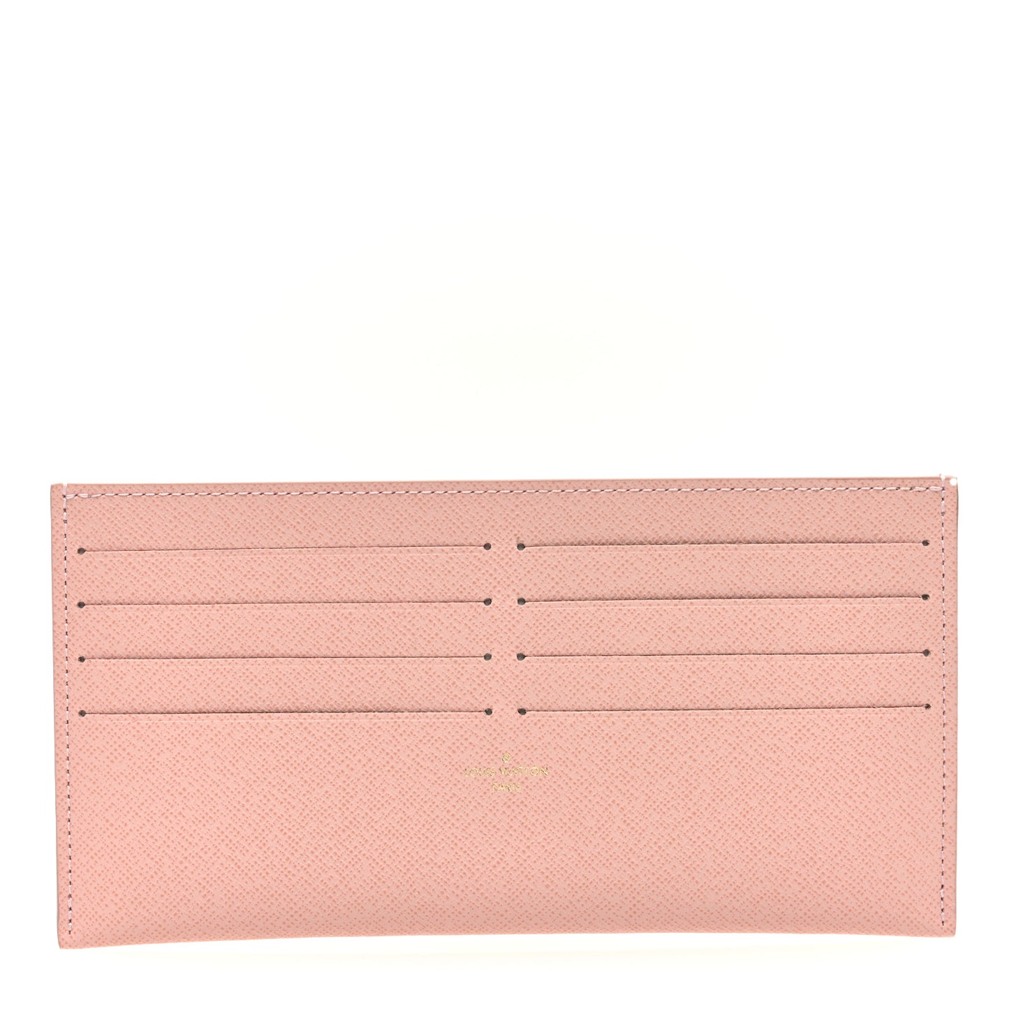 Calfskin Felicie Card Holder Insert Rose Ballerine