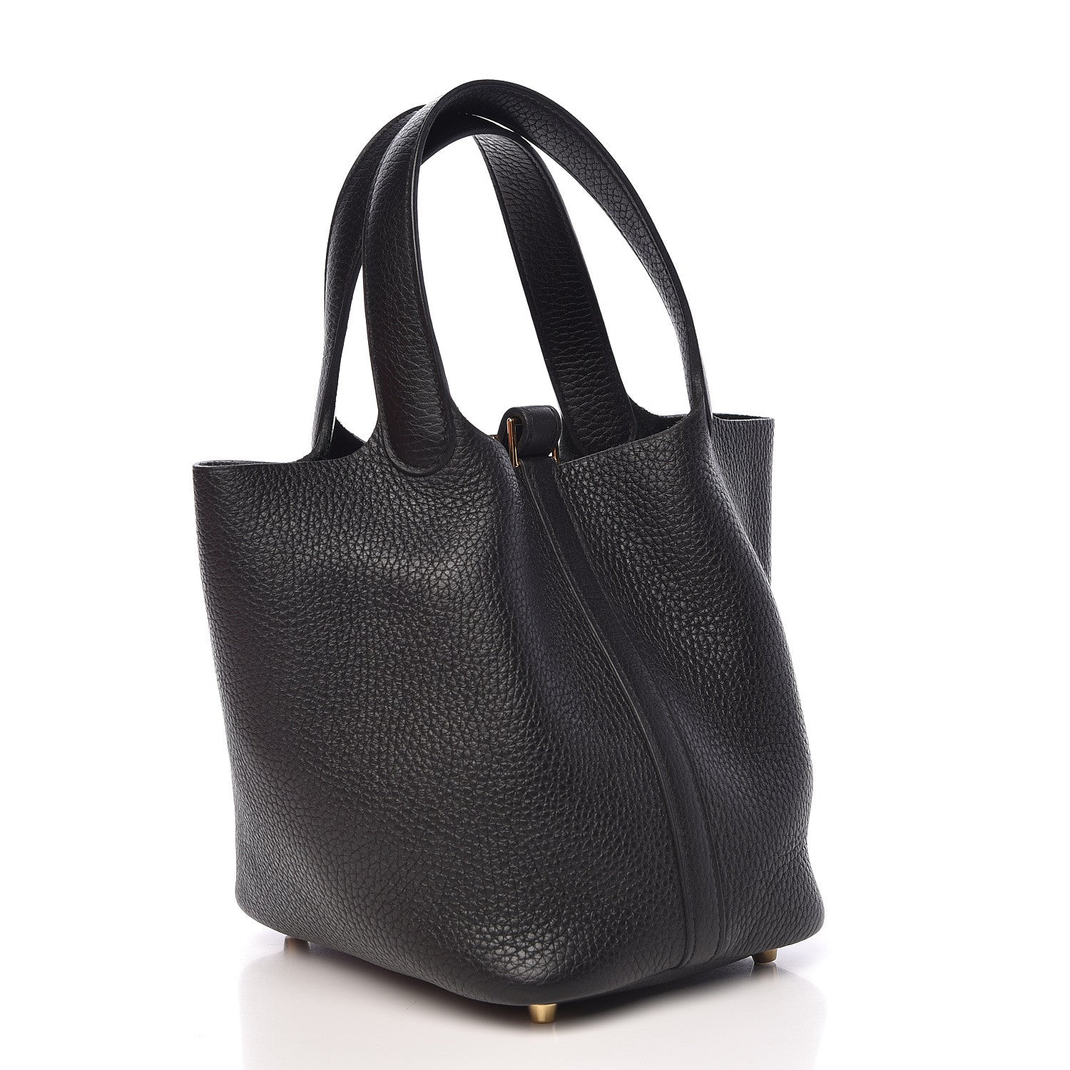 Hermes Taurillon Clemence Picotin Lock 18 PM Black 3 of 11