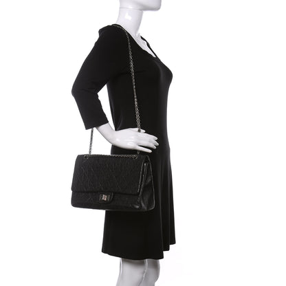 Chanel Aged Calfskin Quilted 2.55 Reissue 227 Flap Black 2 of 15