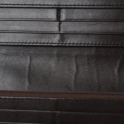 Burberry Haymarket Check Penrose Continental Wallet Chocolate 9 of 10