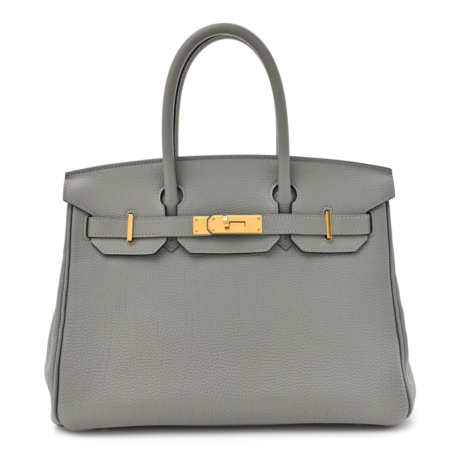Hermes Togo BIRKIN 30 Gris Mouette 1 of 14