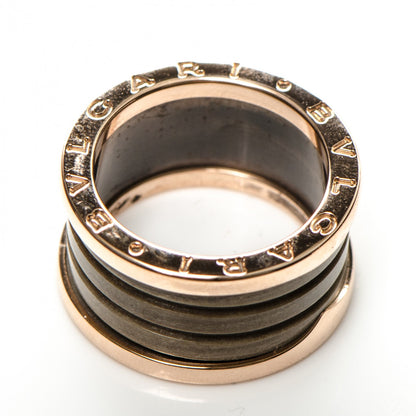 Bulgari BULGAR 18K Rose Gold B.Zero1 4 Band Ring 54 7 4 of 6