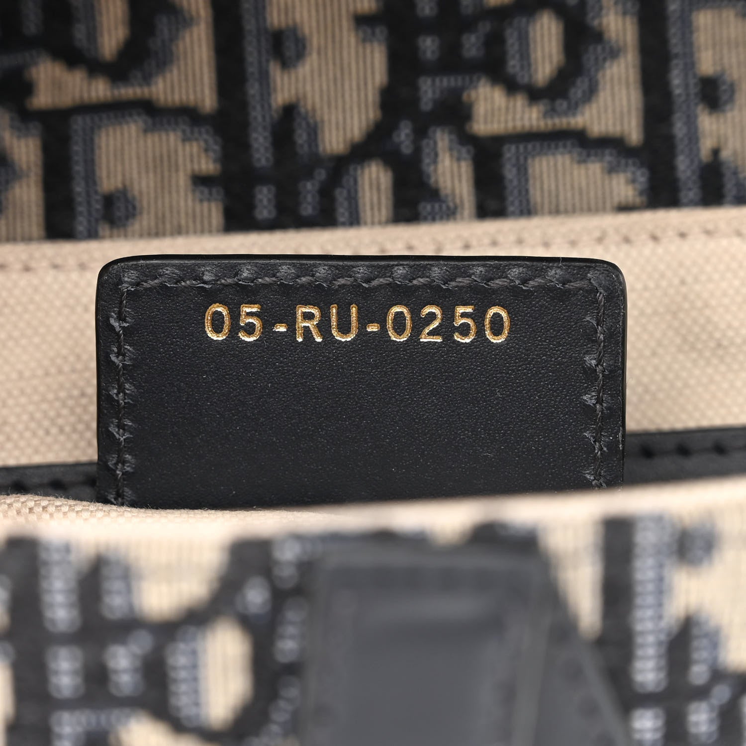 Christian Dior Oblique Saddle Bag Blue 7 of 11