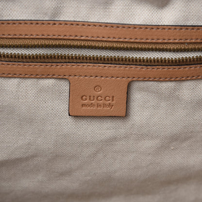 Gucci Monogram Web Medium Rania Top Handle Bag Sand 7 of 12