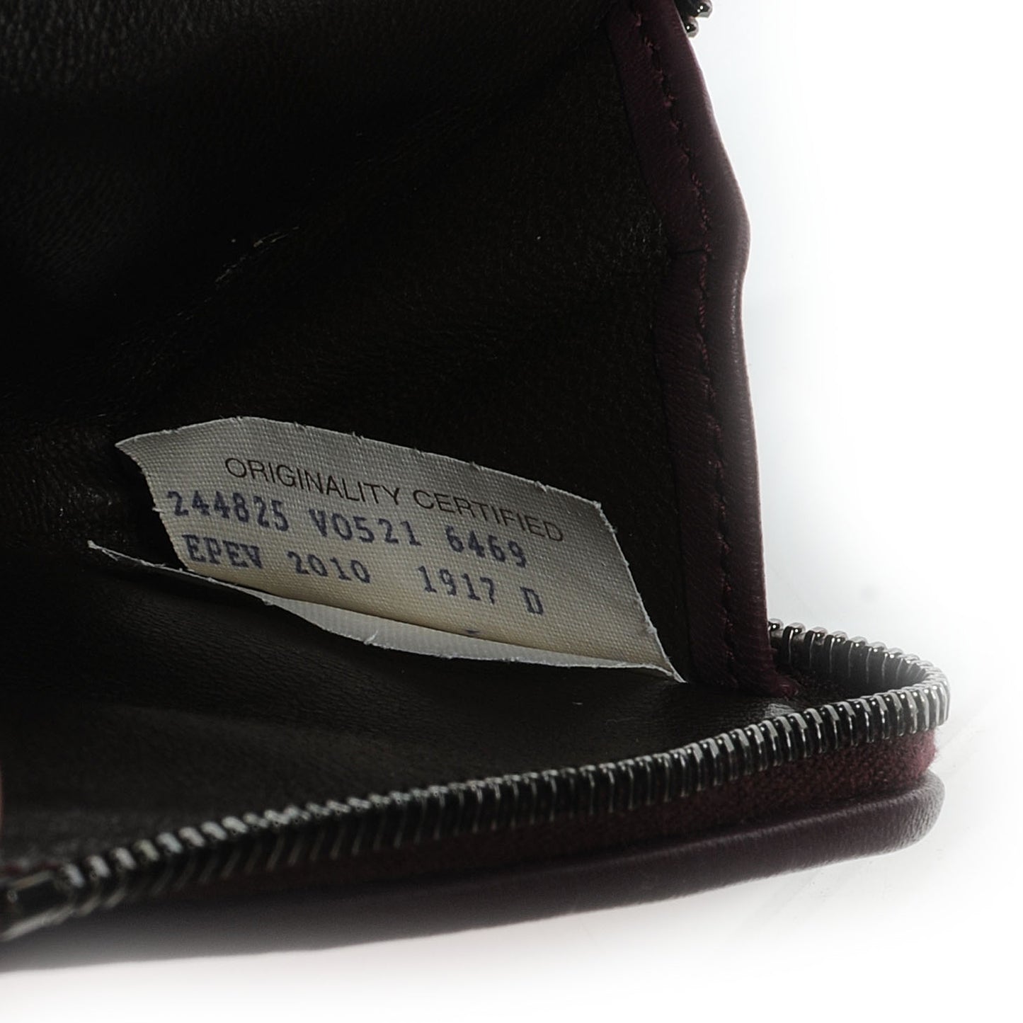 Nappa Intrecciato Coin Purse Fuchsia