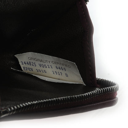 Bottega Veneta Nappa Intrecciato Coin Purse Fuchsia 9 of 9