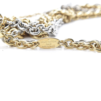 Louis Vuitton Trunkies Sautoir Chain Necklace 4 of 5
