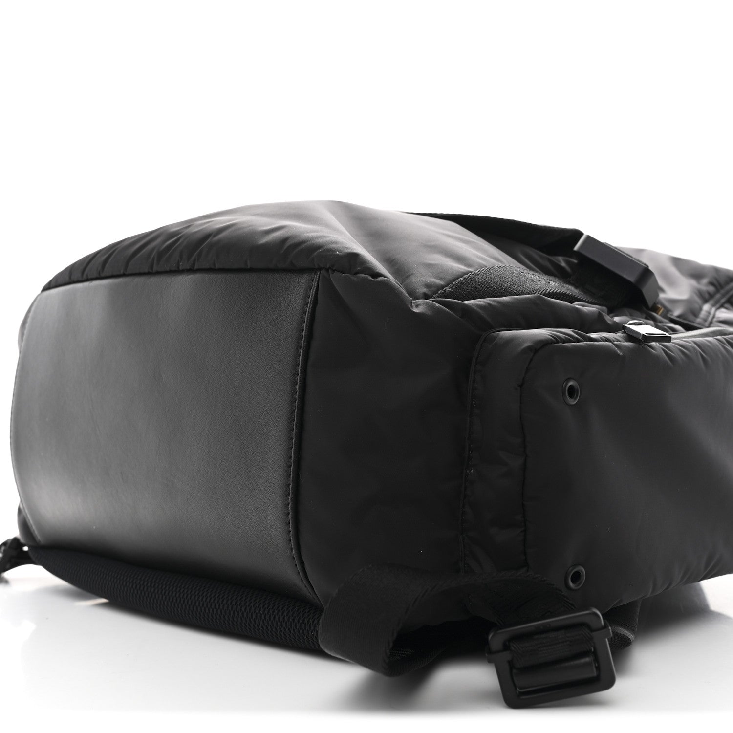 Christian Dior Nylon Saddle Backpack Black 10 of 10