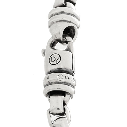 David Yurman Sterling Silver 5mm Box Chain Bracelet 3 of 5