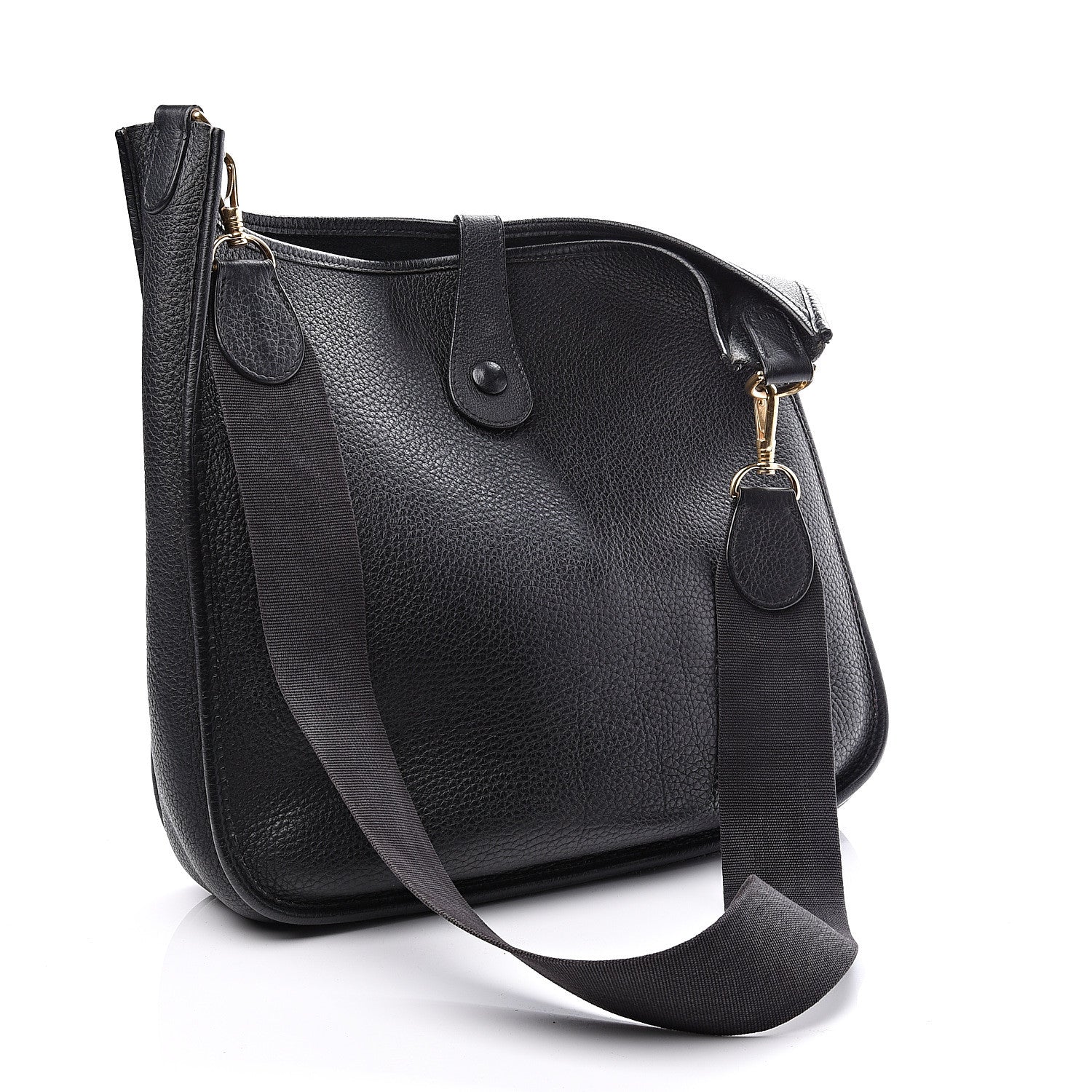 Hermes Taurillon Clemence Evelyne GM Black 2 of 9