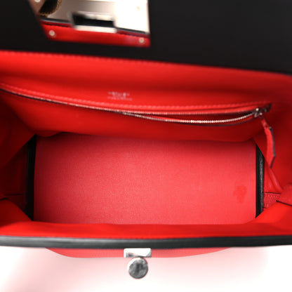 Hermes Togo Swift 24/24 29 Rouge Pivoine Black 5 of 10