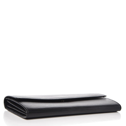 Louis Vuitton Epi Sarah Wallet Black 4 of 6