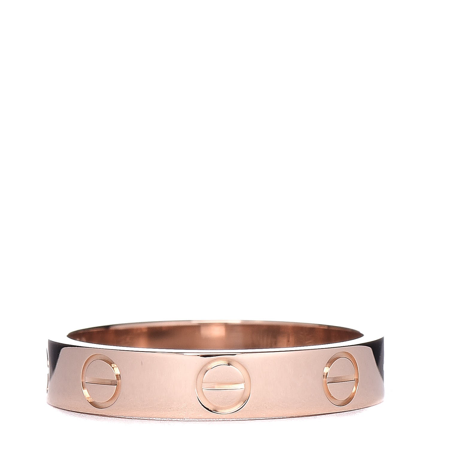 Cartier 18K Pink Gold 3.5mm LOVE Wedding Band Ring 50 5.25 1 of 5