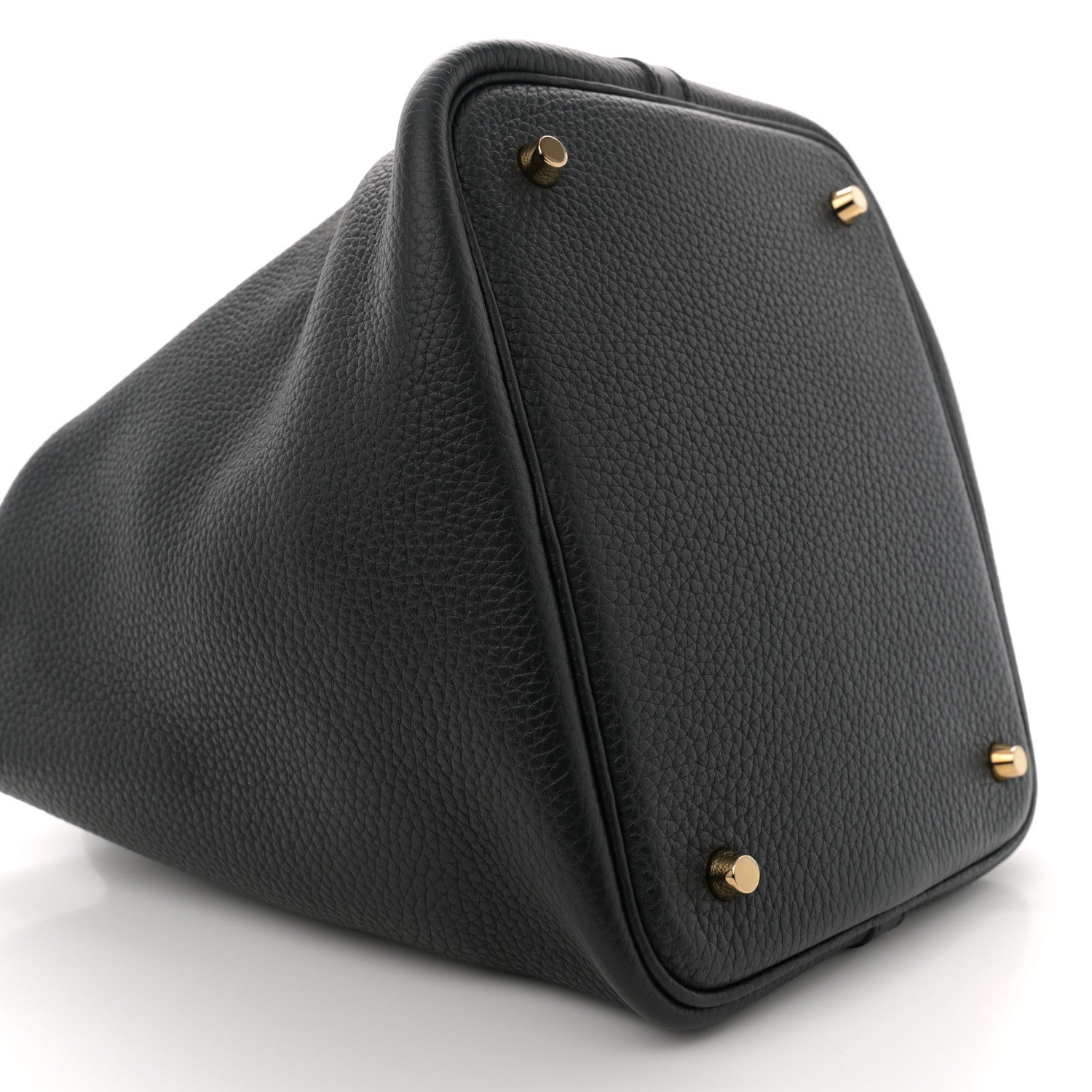 Hermes Taurillon Clemence Picotin Lock 22 MM Black 9 of 12