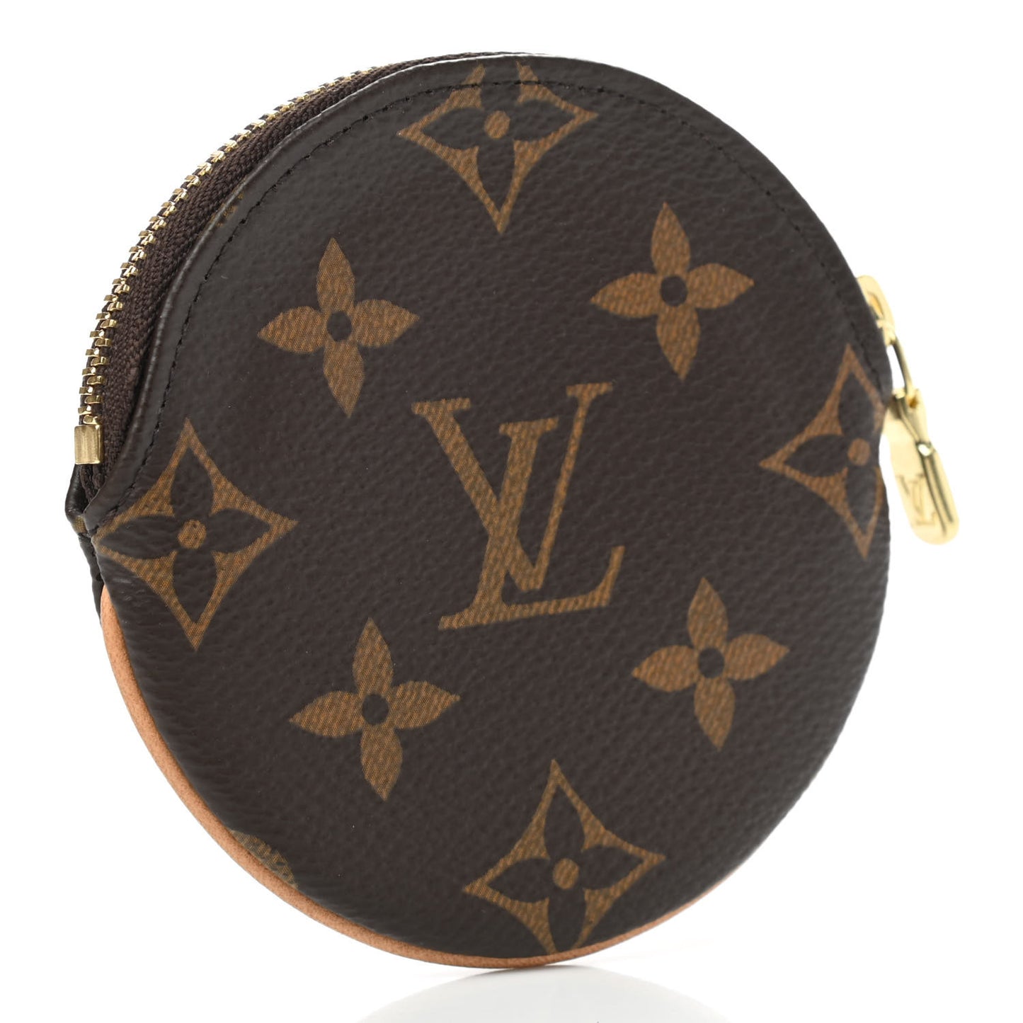 Monogram Round Coin Purse
