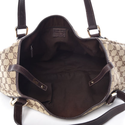 Gucci Monogram Medium Abbey Shoulder Bag Dark Brown 5 of 11