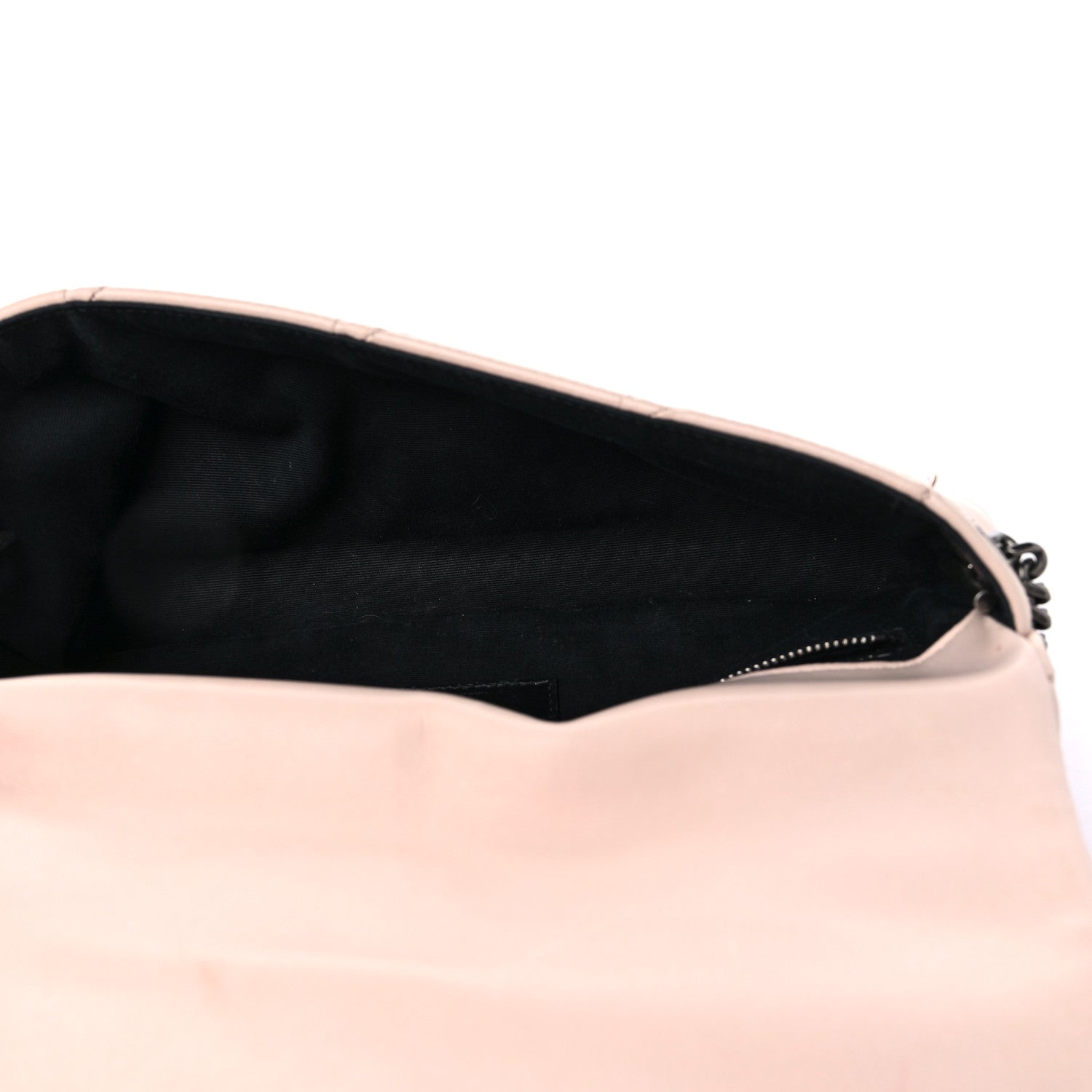 Saint Laurent Lambskin Patchwork Monogram Medium Jamie Marble Pink 5 of 17