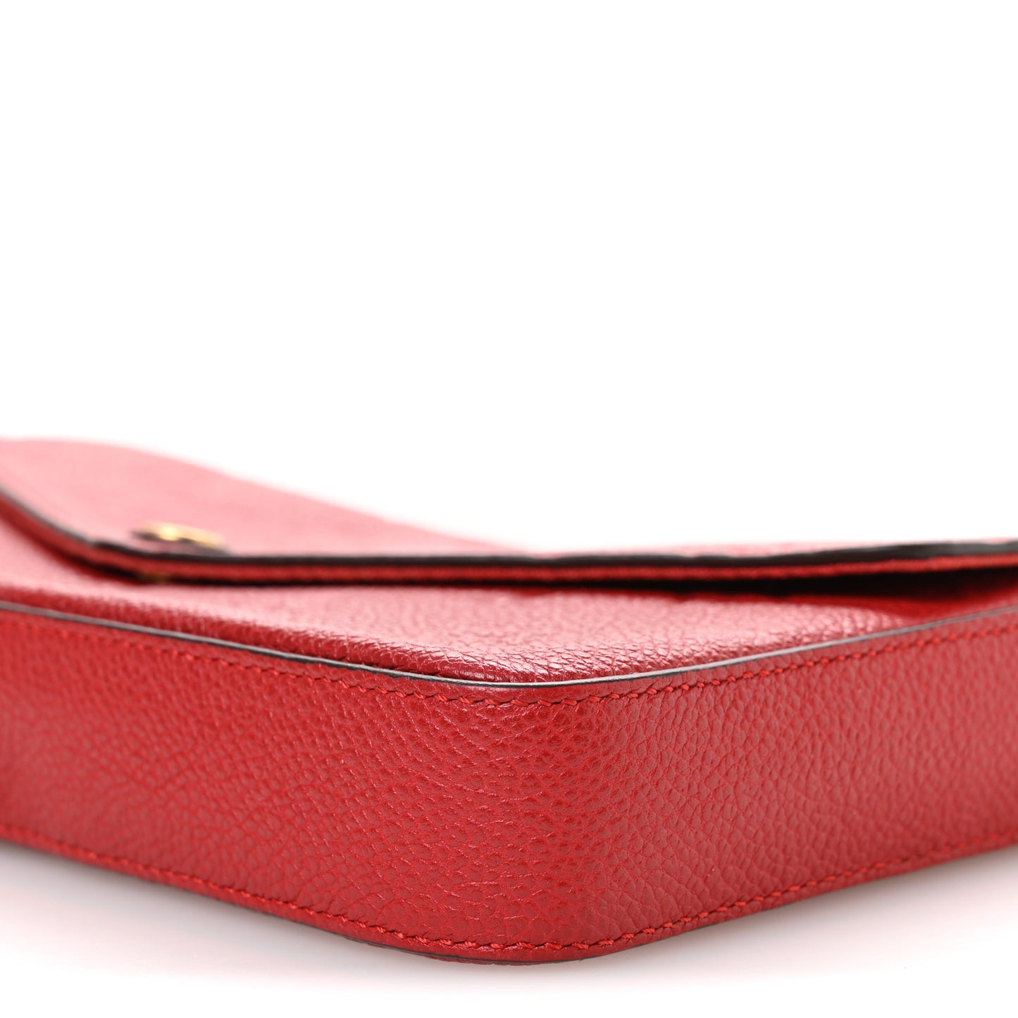 Empreinte Pochette Felicie Chain Wallet Scarlet