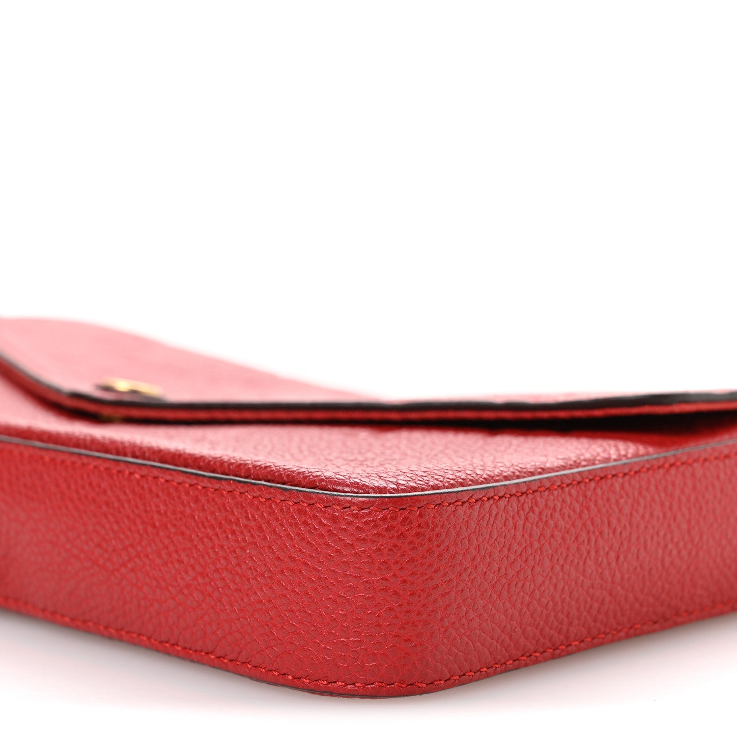 Louis Vuitton Empreinte Pochette Felicie Chain Wallet Scarlet 11 of 11