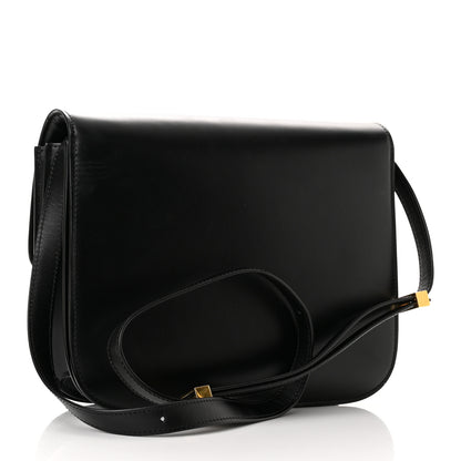 Celine Box Calfskin Medium Classic Box Flap Bag Black 2 of 13