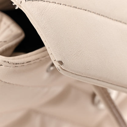 Saint Laurent Calfskin Y Quilted Monogram Small Loulou Backpack Cream Souffle 15 of 18
