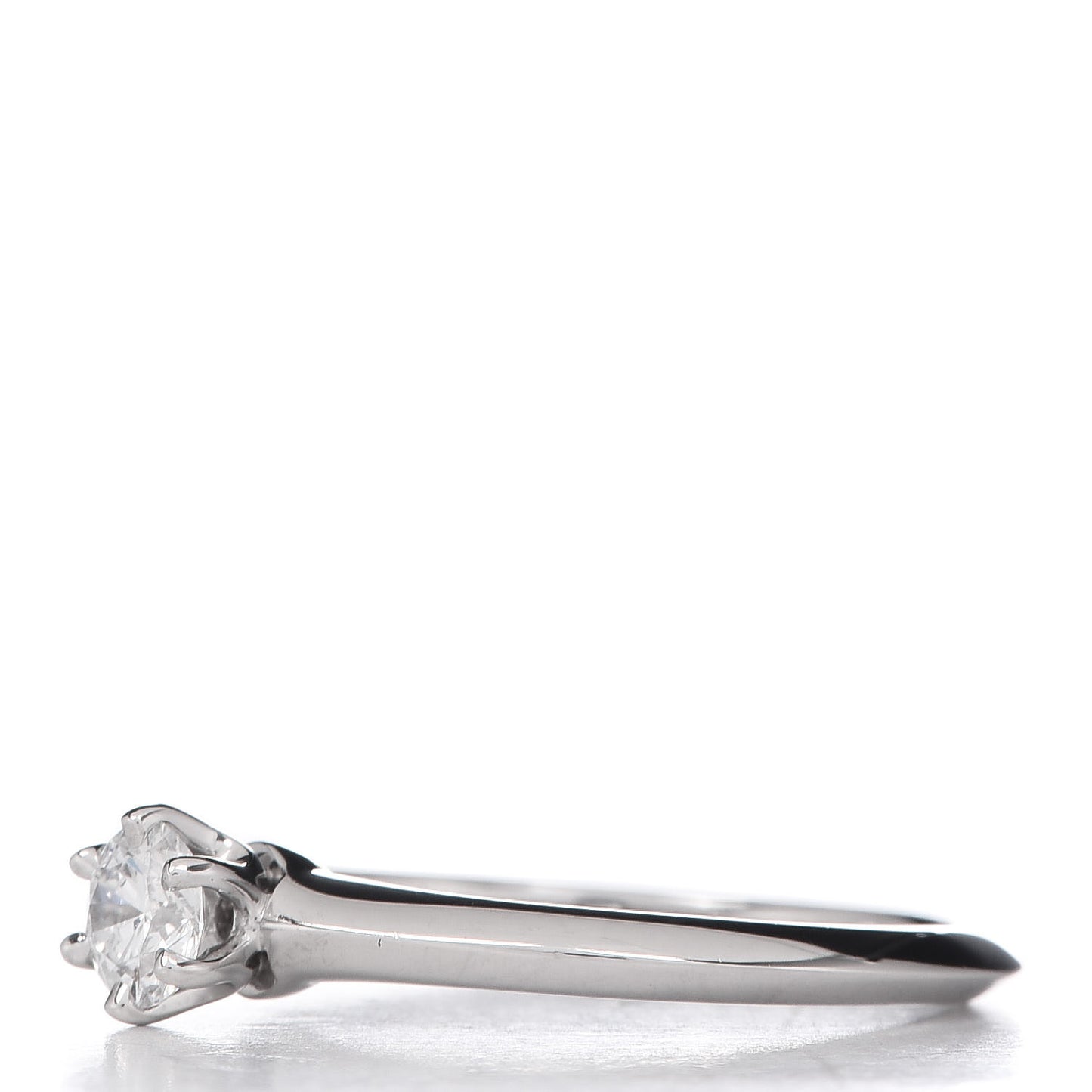 Platinum Diamond .22ct Solitaire Engagement Ring 47 4.25