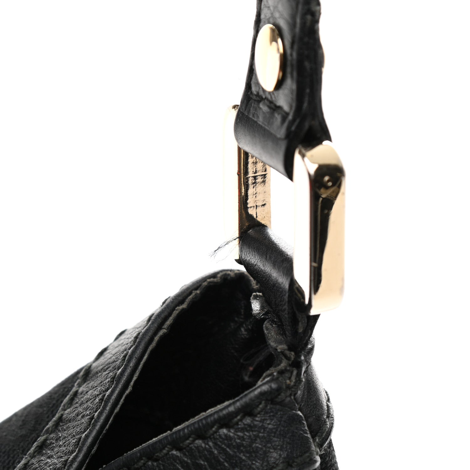 Gucci Monogram Large New Ladies Web Hobo Black 11 of 12