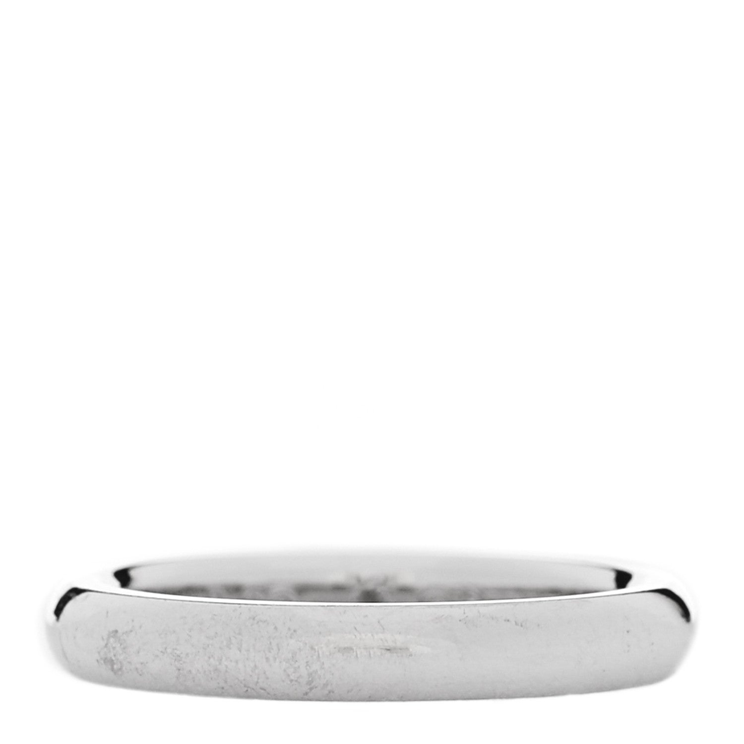 Tiffany Platinum Diamond Elsa Peretti Band Ring 48 4.5 3 of 6