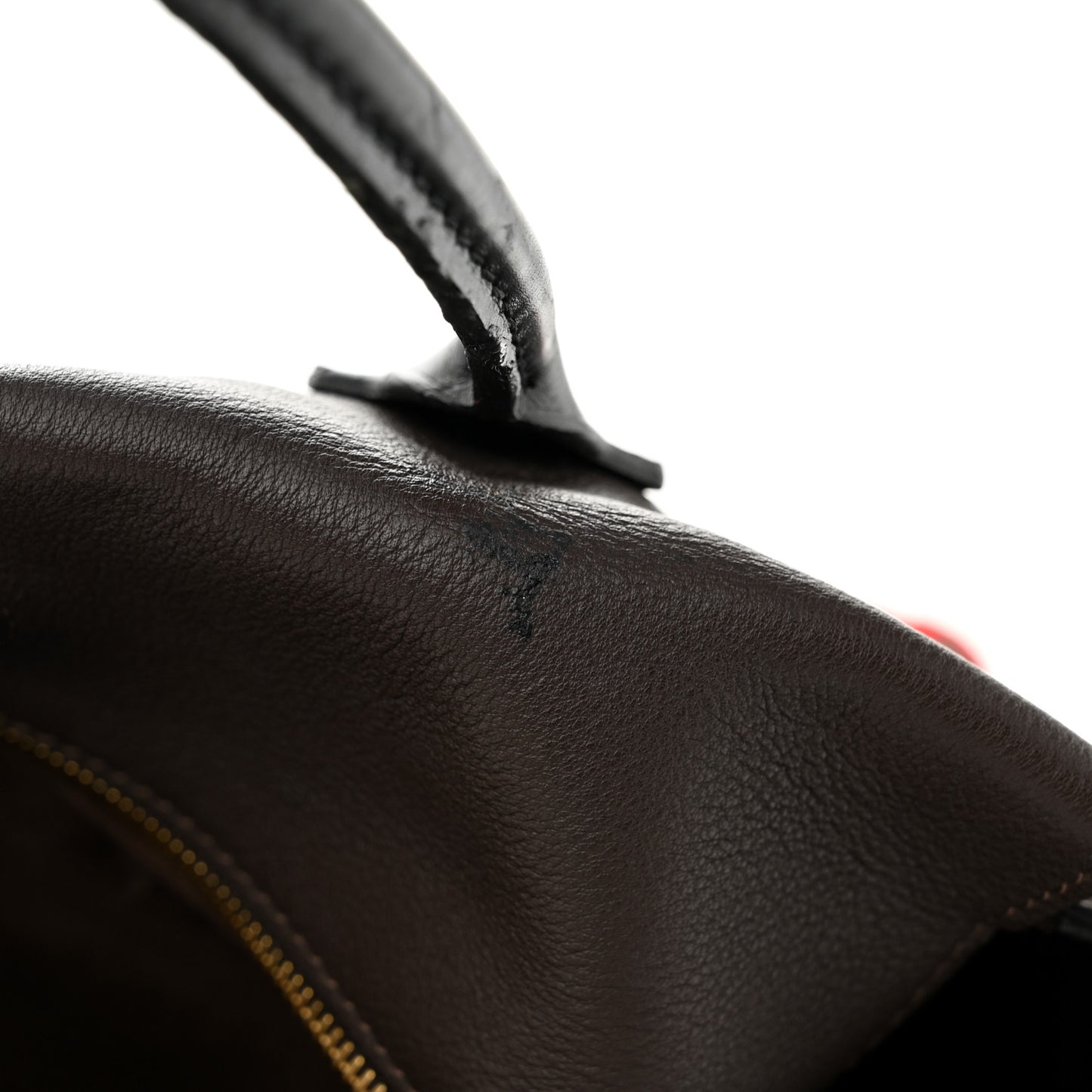 Veau Cachemire Tote W PM Chocolate