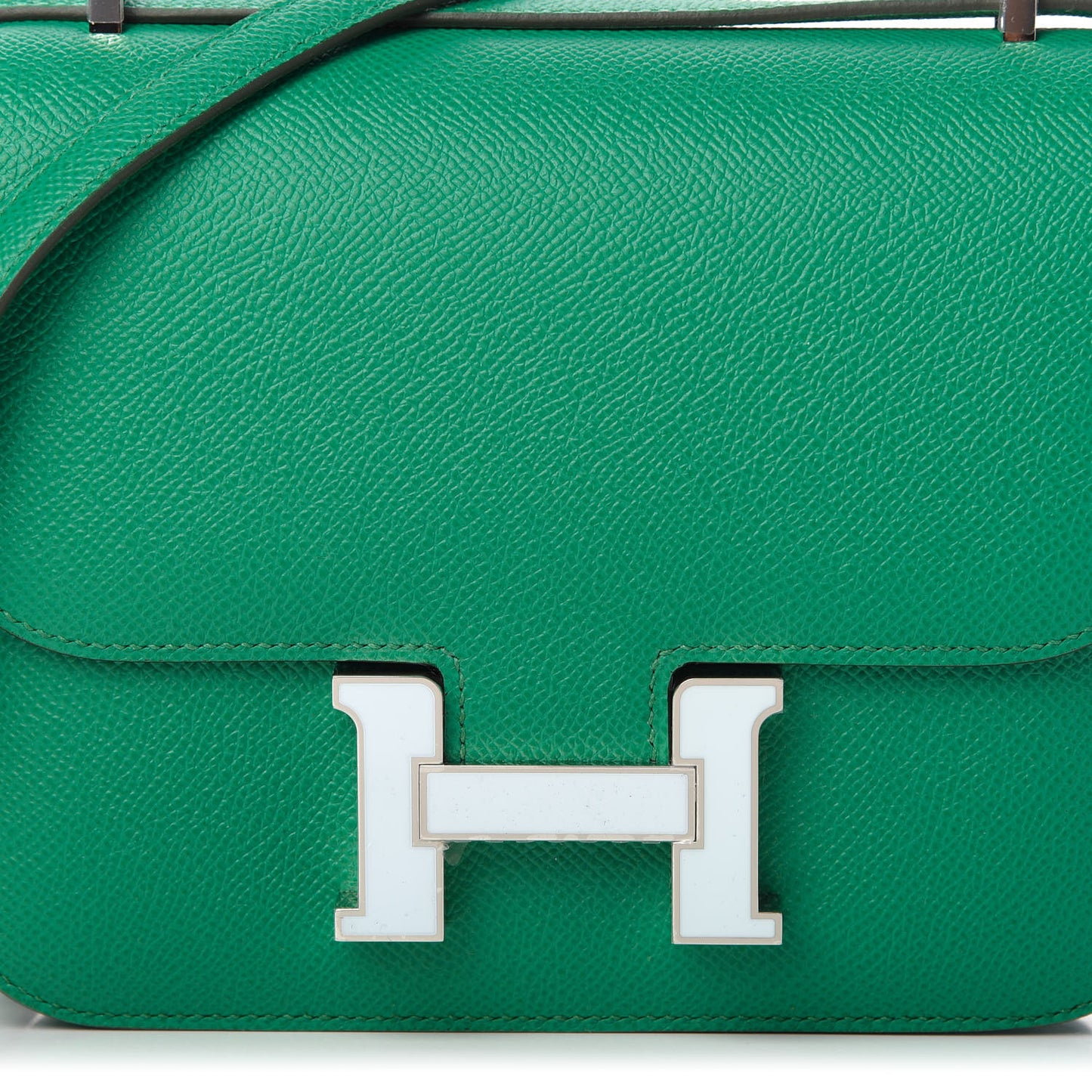 Epsom Enamel Constance 18 Vert Jade Bleu Brume