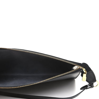 Louis Vuitton Epi Pochette Accessories 24 Black 5 of 8