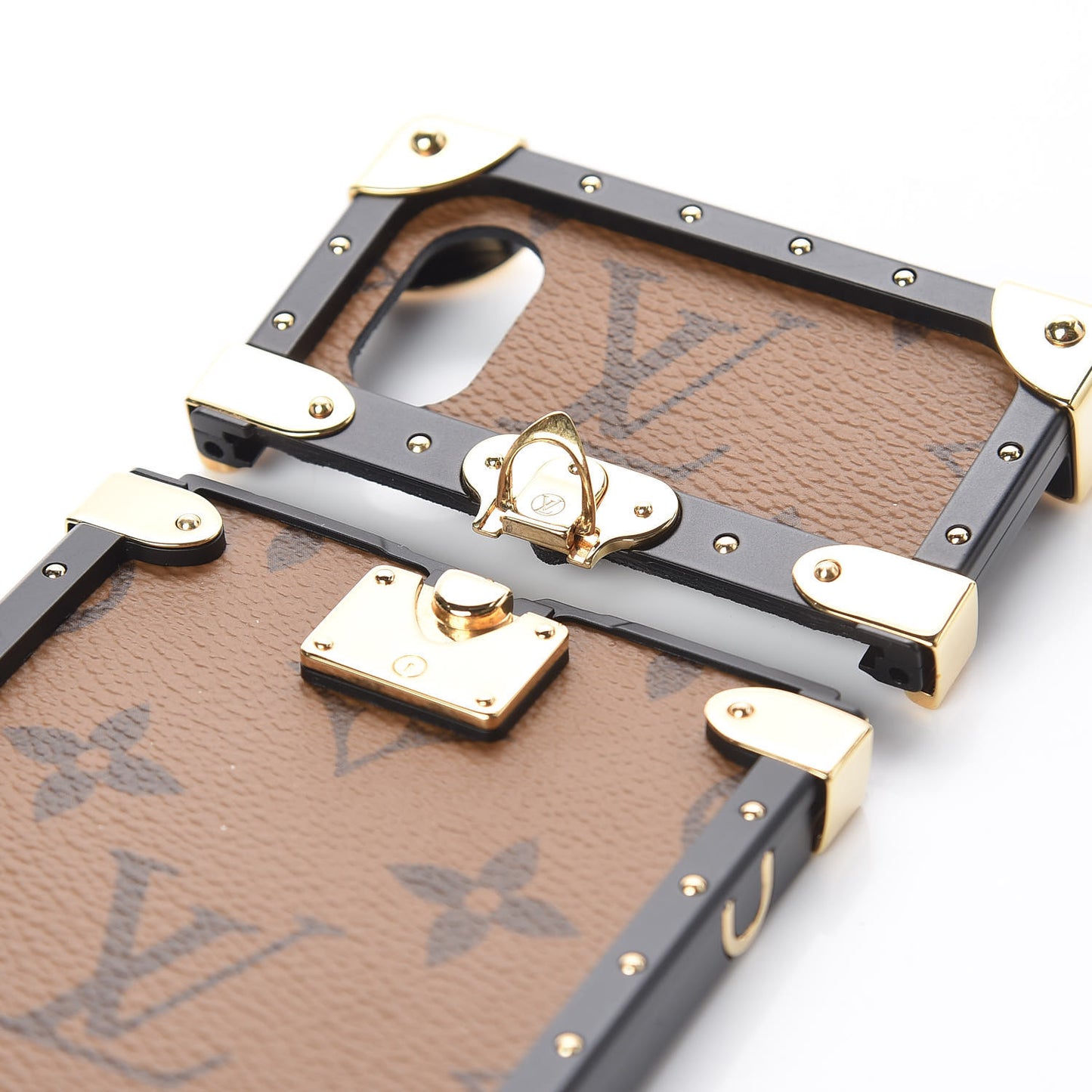 Reverse Monogram Eye-Trunk iPhone X Case