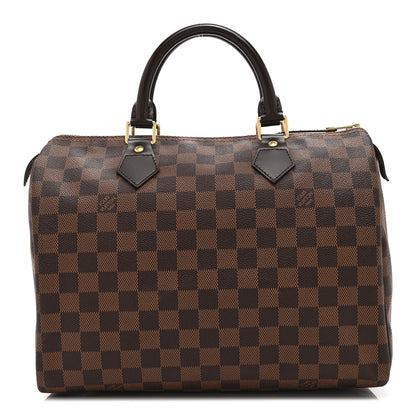 Louis Vuitton Damier Ebene Speedy 30 1 of 10