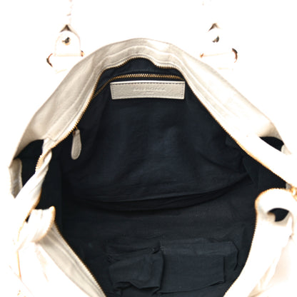 Balenciaga Agneau Giant 12 Gold Hardware City Blanc Creme Light Craie 4 of 4