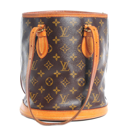 Louis Vuitton Monogram Petit Bucket 23 1 of 8