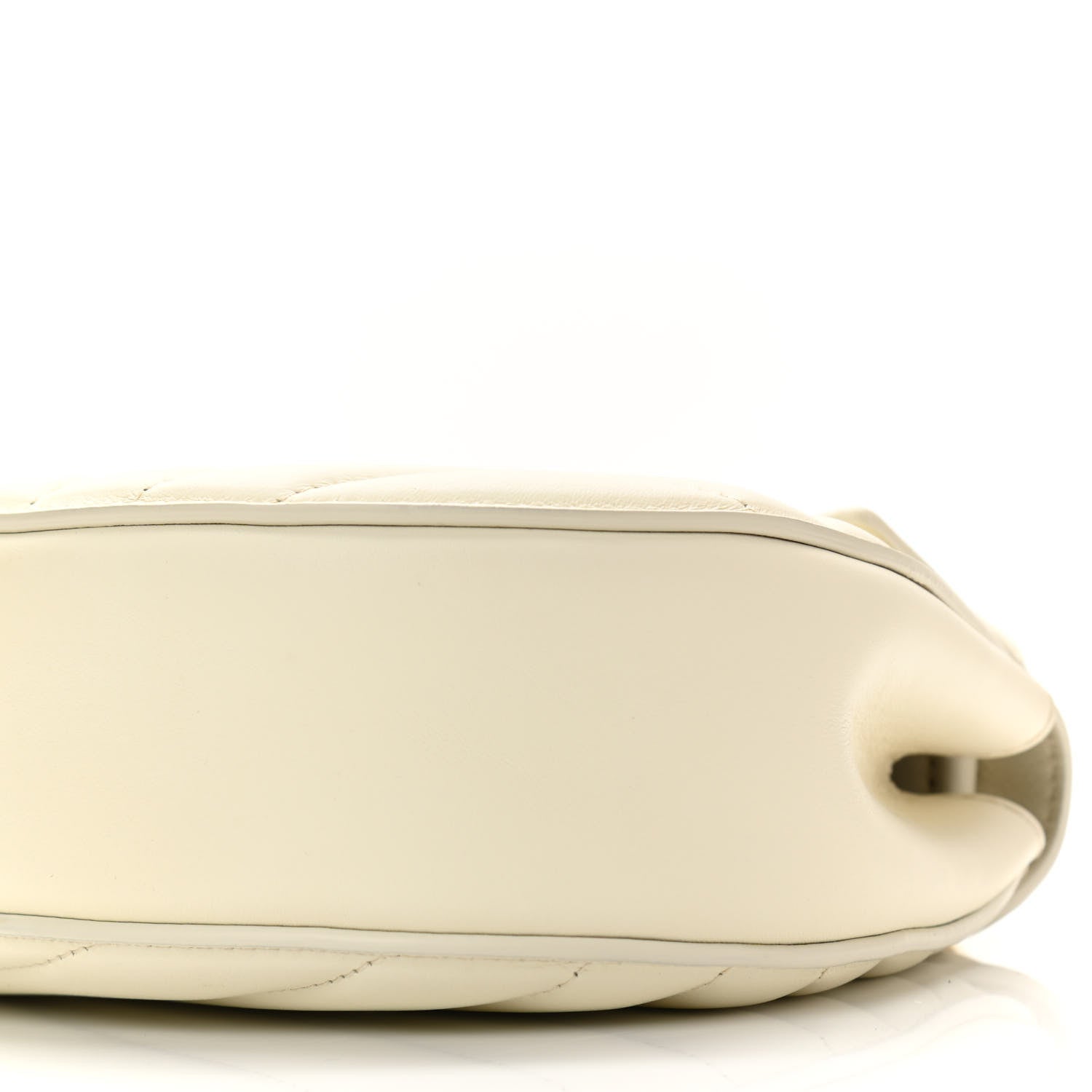 Chloe Calfskin Quilted Mini Drew Bijou Shoulder Bag Natural White 9 of 9