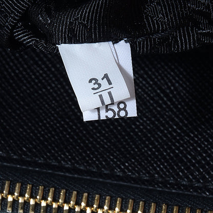 Prada Saffiano Lux Large Double Zip Tote Nero Black 9 of 12