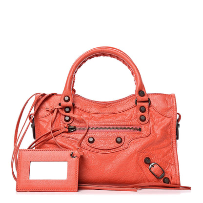 Balenciaga Agneau Classic Hardware Mini City Rose Corail 1 of 12