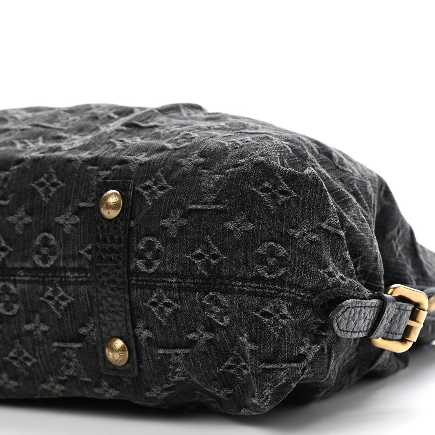 Louis Vuitton Denim Neo Cabby MM Black 9 of 9