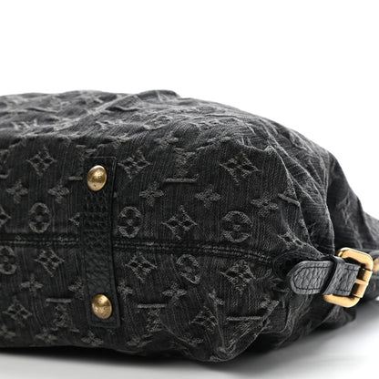 Louis Vuitton Denim Neo Cabby MM Black 9 of 9