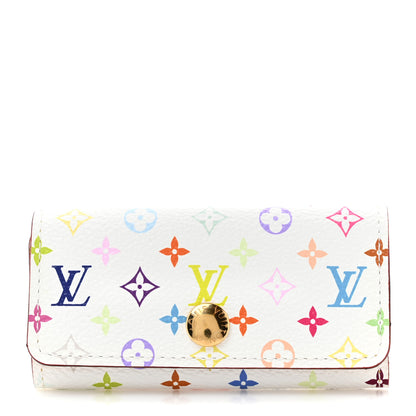 Louis Vuitton Monogram Multicolor Multicles 4 Key Holder White 1 of 8