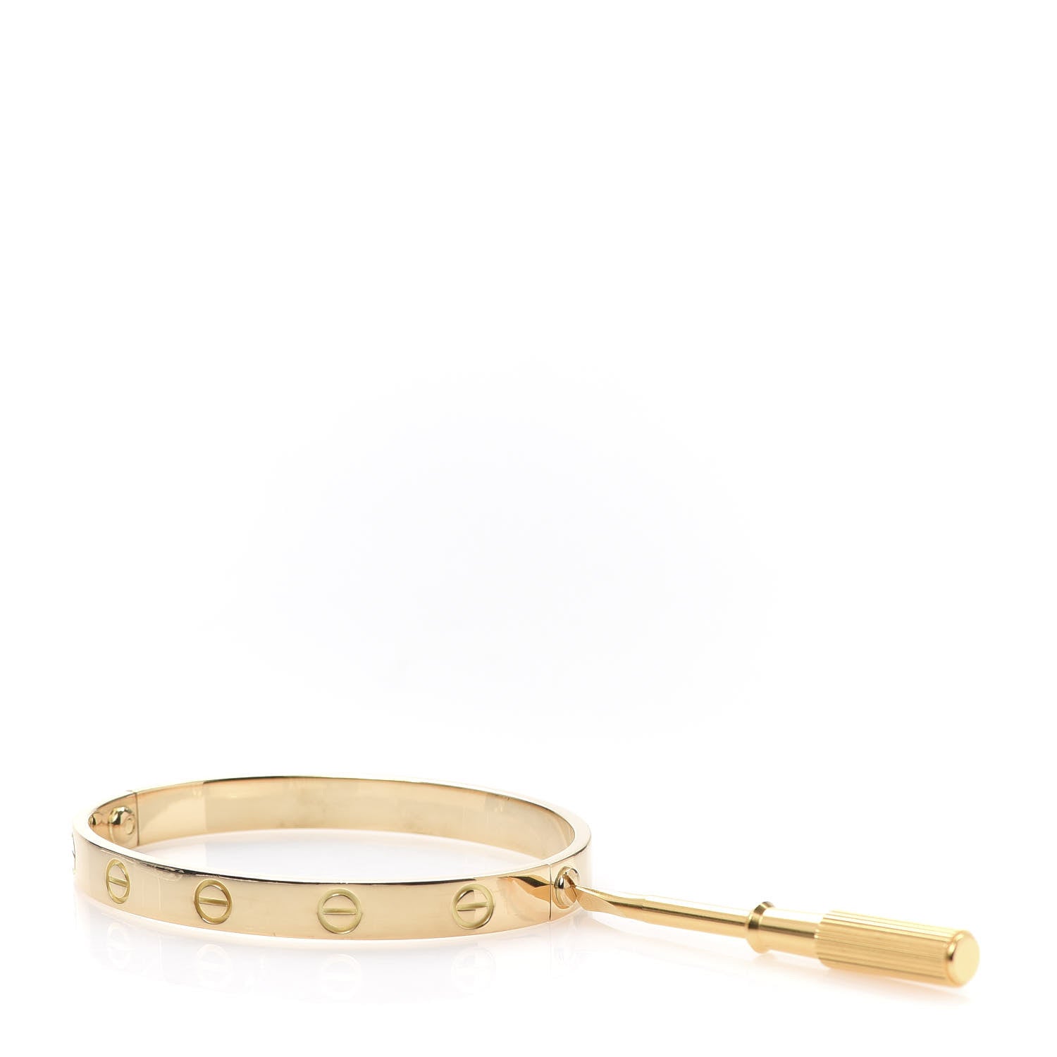 Cartier 18K Yellow Gold LOVE Bracelet 16 4 of 5