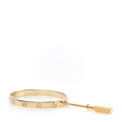 Cartier 18K Yellow Gold LOVE Bracelet 16 4 of 5