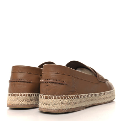 Hermes Calfskin Mens Trip Espadrilles 43 Naturel Safari 4 of 9